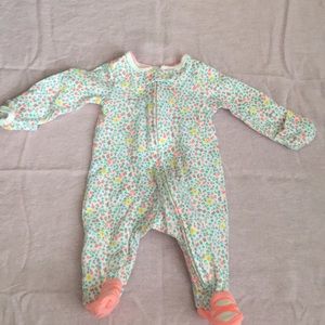 Newborn baby girl Carter’s onesie